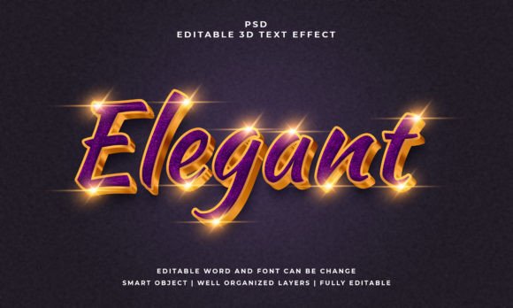 Creating Depth and Dimension with 3D Editable Text Effects