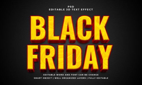 Instant Impact: Creating Bold Black Friday 3D Text Effects