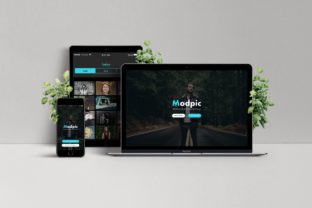 Streamline Your App Design with the Modpic Creative App Page Sketch Template